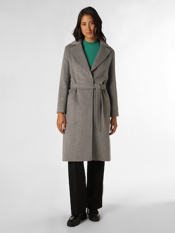 CINZIA ROCCA Between-Seasons Coat in Grey: front