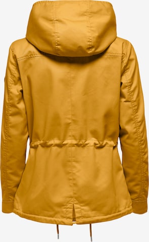 Parka mi-saison ONLY en jaune