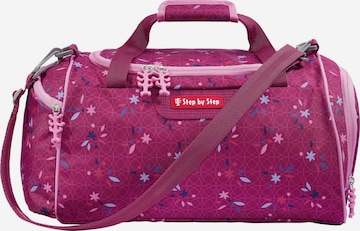 STEP BY STEP Sports Bag in Pink: front