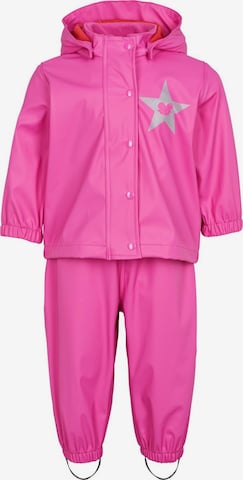 Costume fonctionnel Fred's World by GREEN COTTON en rose : devant