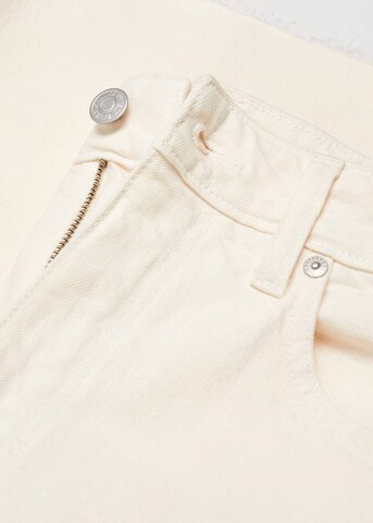 MANGO Wide Leg Jeans 'Sharon' i beige