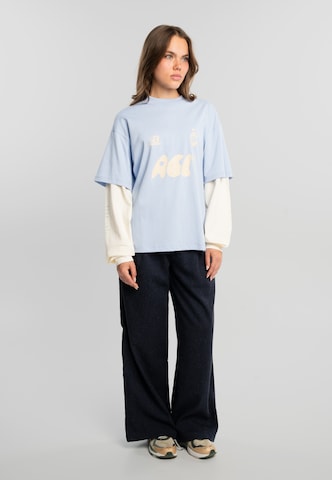 Maglietta di Another Cotton Lab in blu