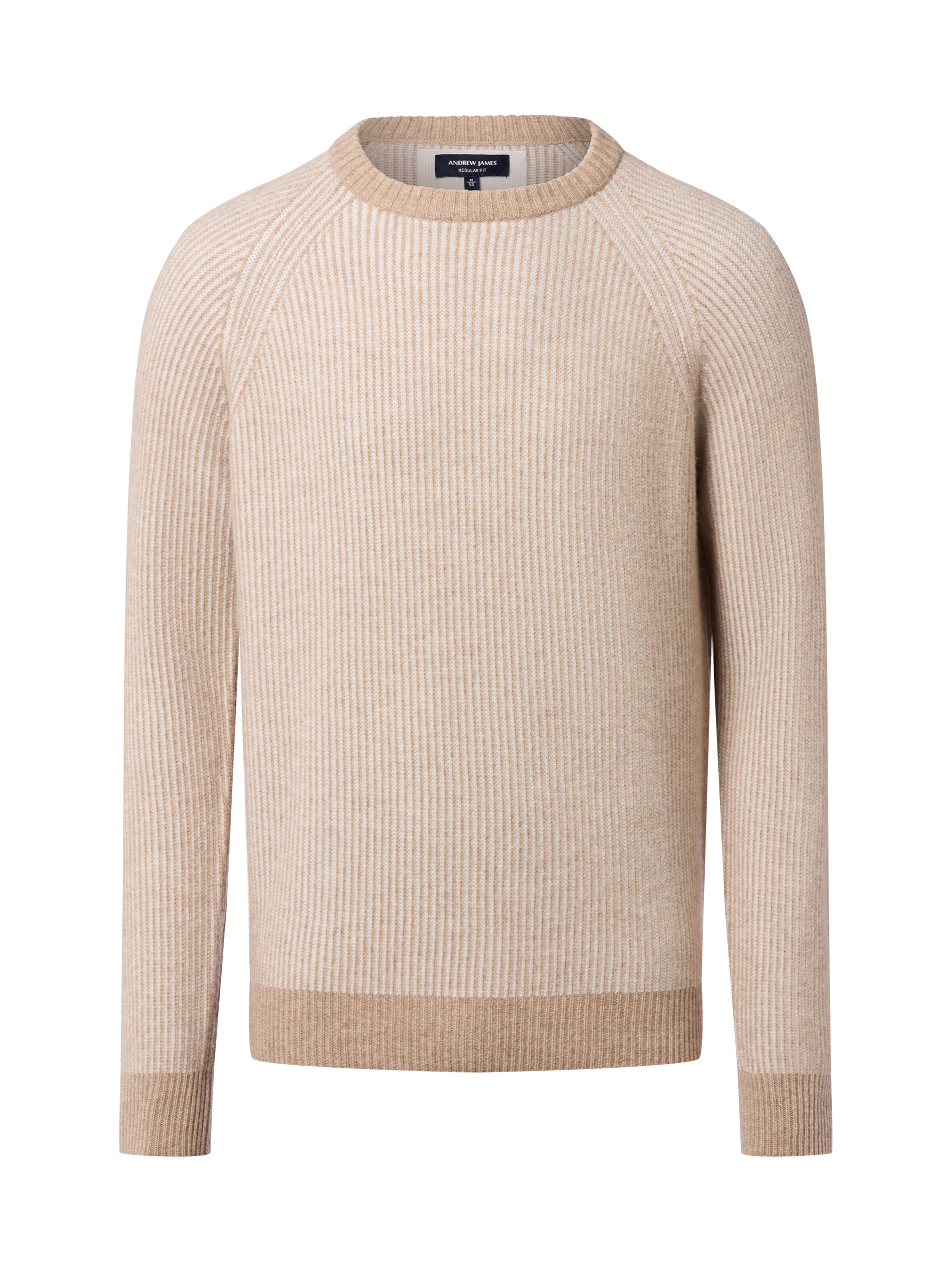 Andrew James Strickpullover in Beige: Vorderseite