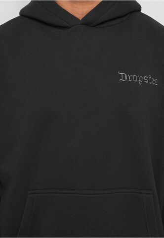 Dropsize Sweatshirt 'Broken Dreams' in Zwart