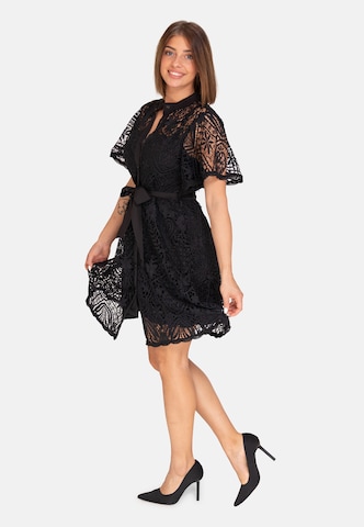 Elara Kleid in Schwarz