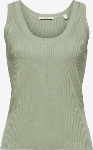 ESPRIT Knitted Top in Green: front