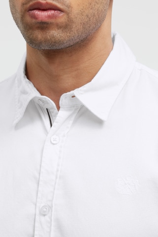 CMPD Slim fit Button Up Shirt in White