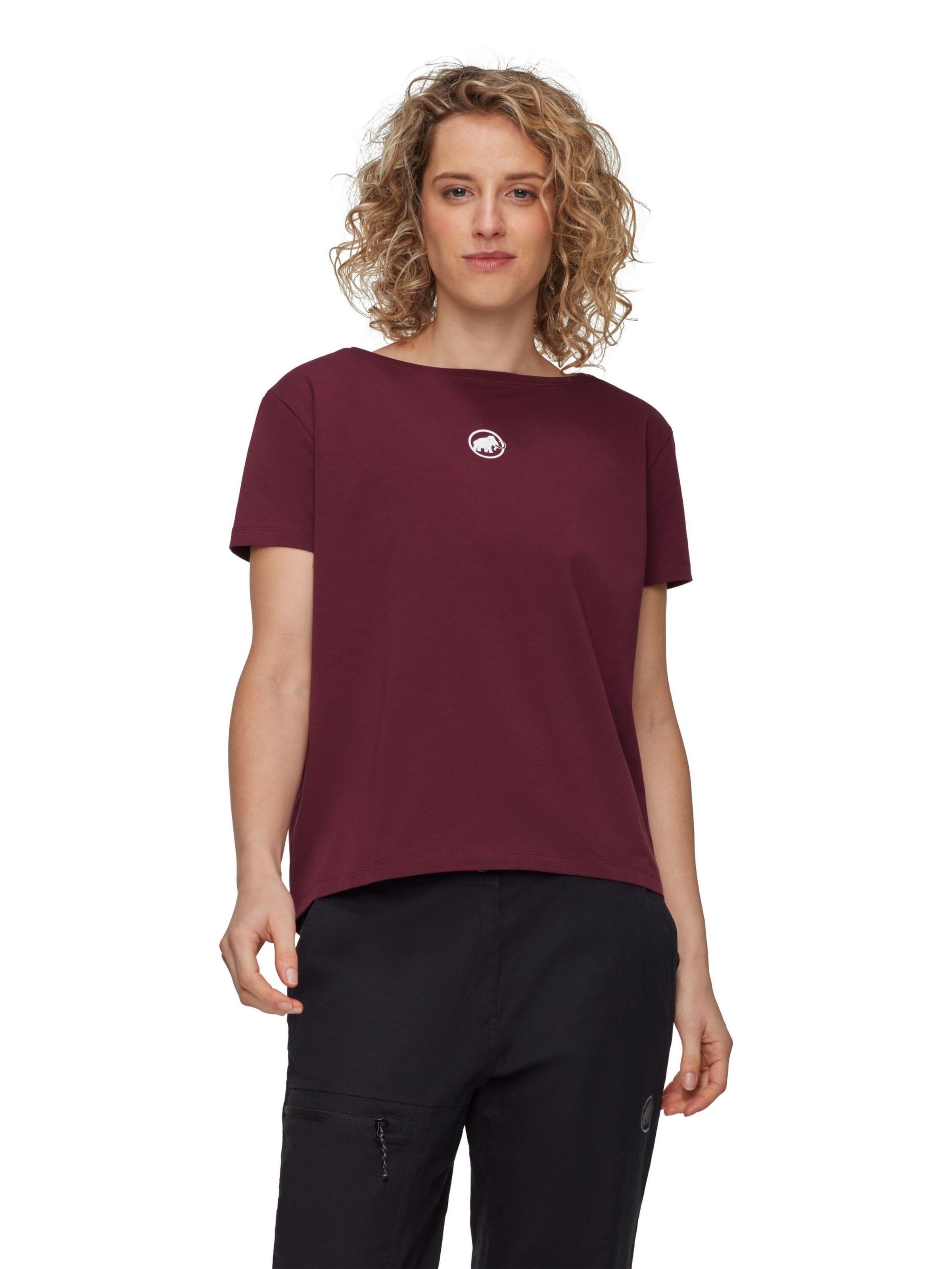 MAMMUT Performance Shirt 'Seon' in Red: front