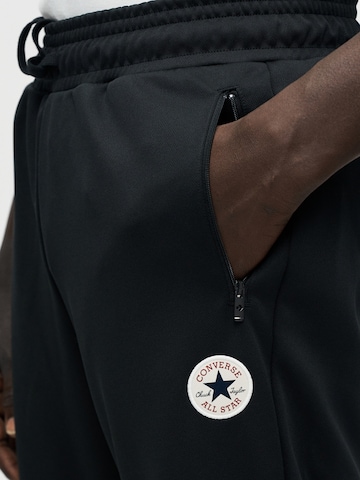 Effilé Pantalon 'RETRO TRACK' CONVERSE en noir