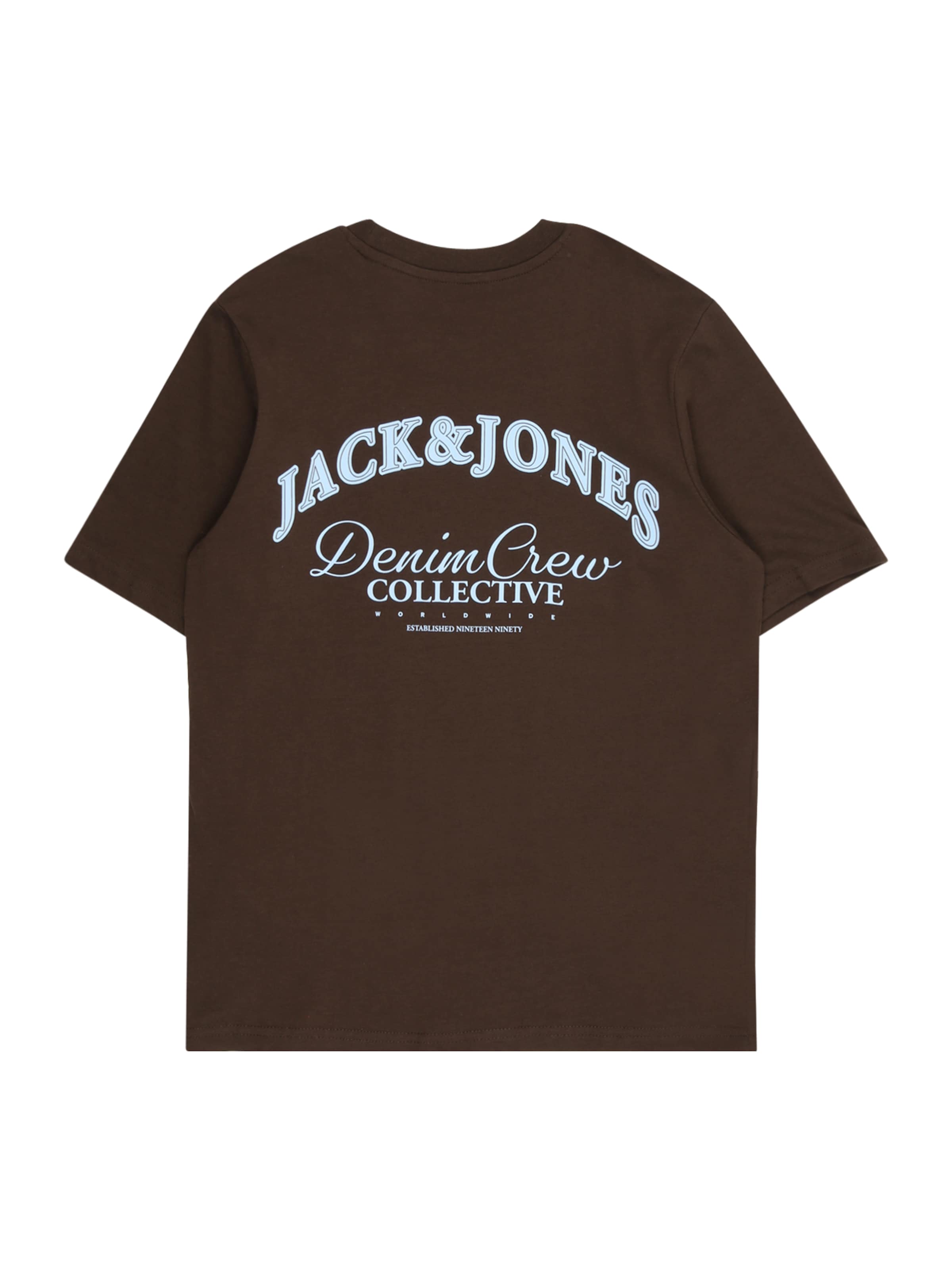 T-Shirt 'JJEBRANDES' Jack & Jones Junior en marron