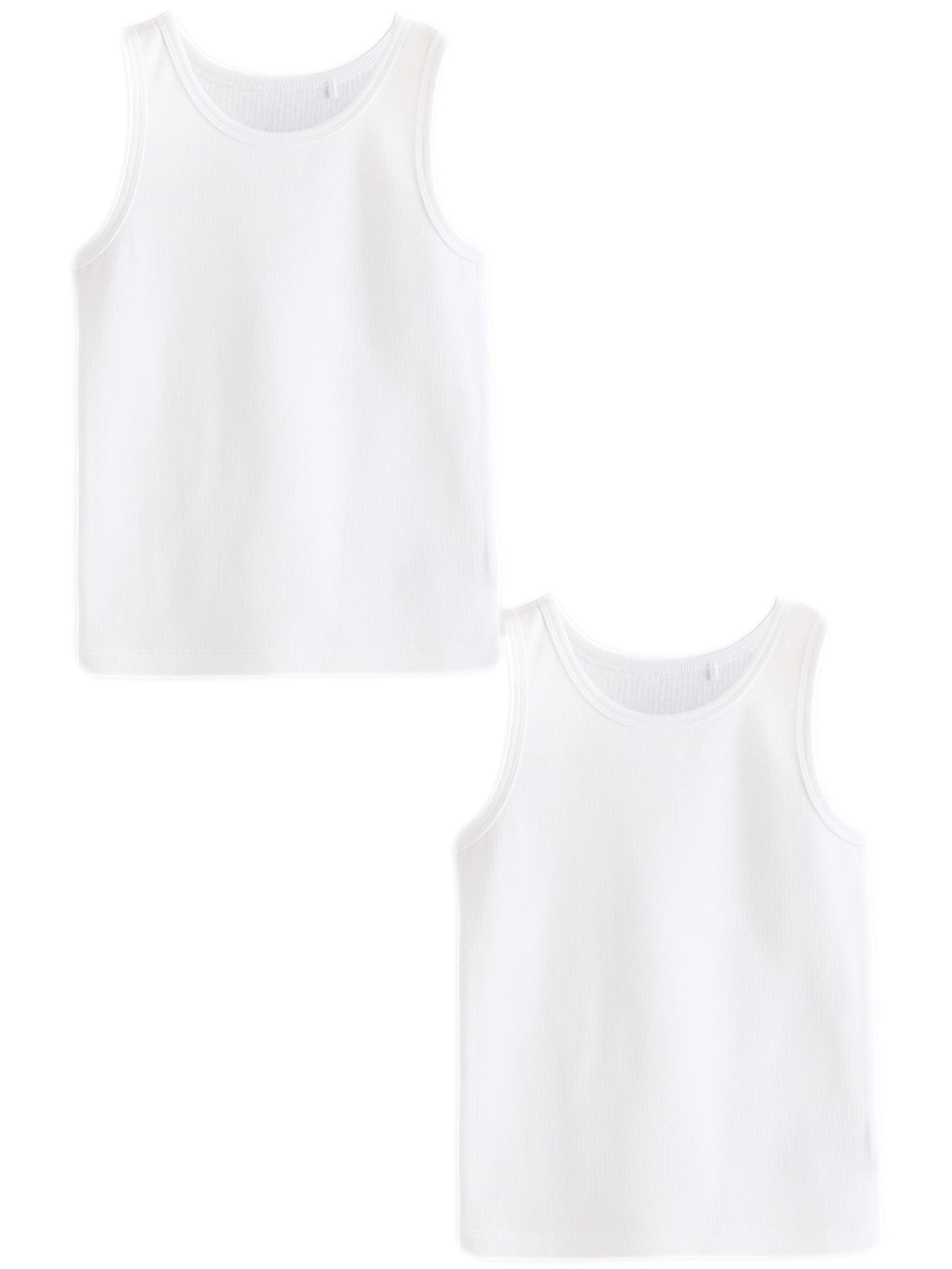 Next Unterhemd in Weiß: Vorderseite