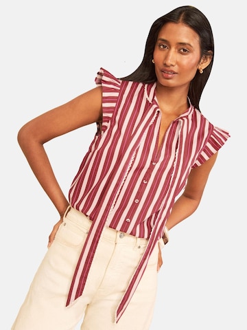 love & roses - Blusa en rojo: frente