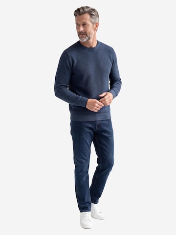LERROS Sweater 'Basic' in Blue