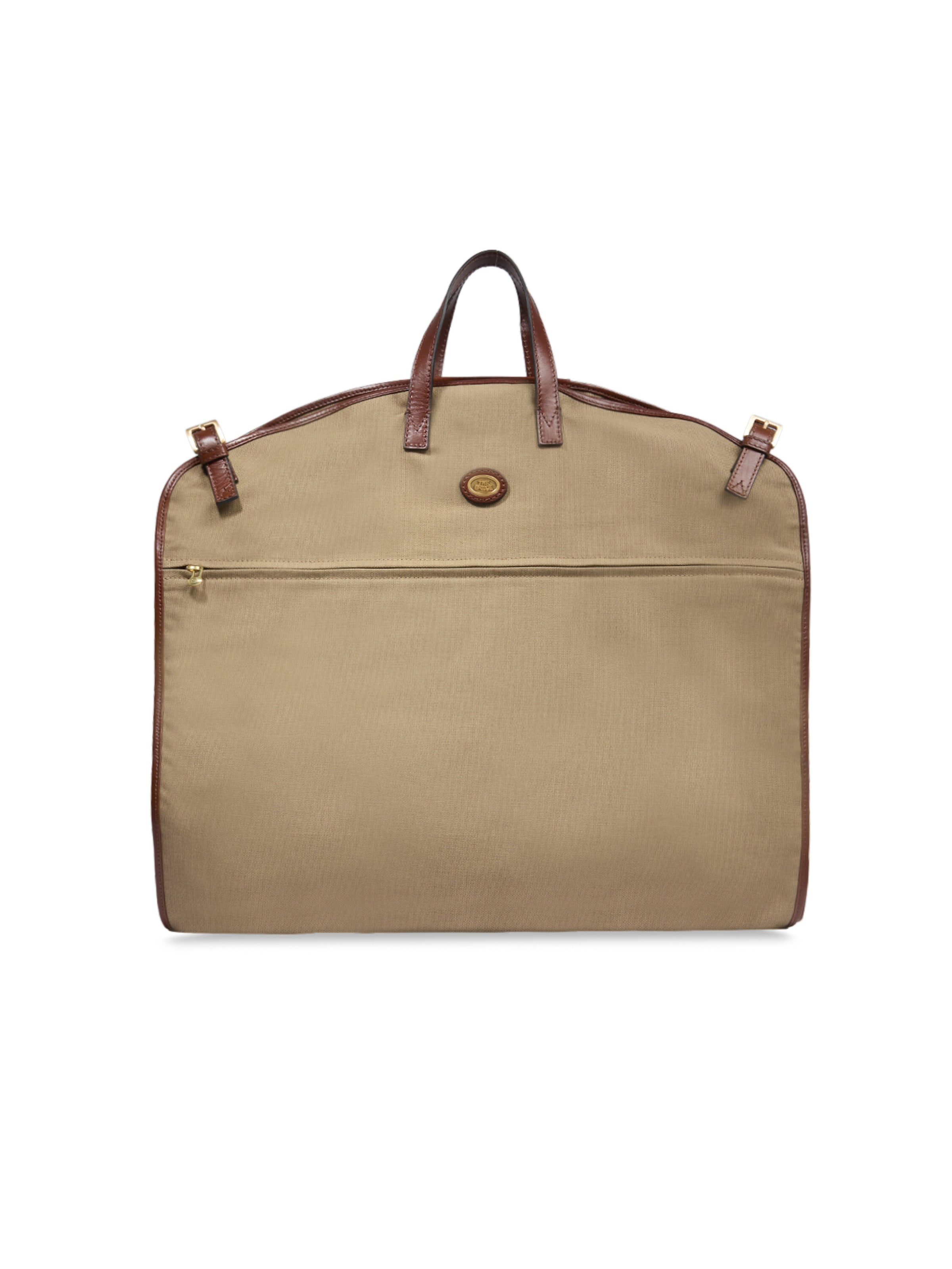 The Bridge Travel bag in Beige: front