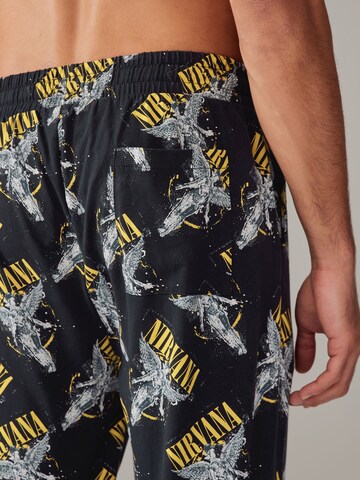 Next Dlhé pyžamo 'Nirvana' - Čierna