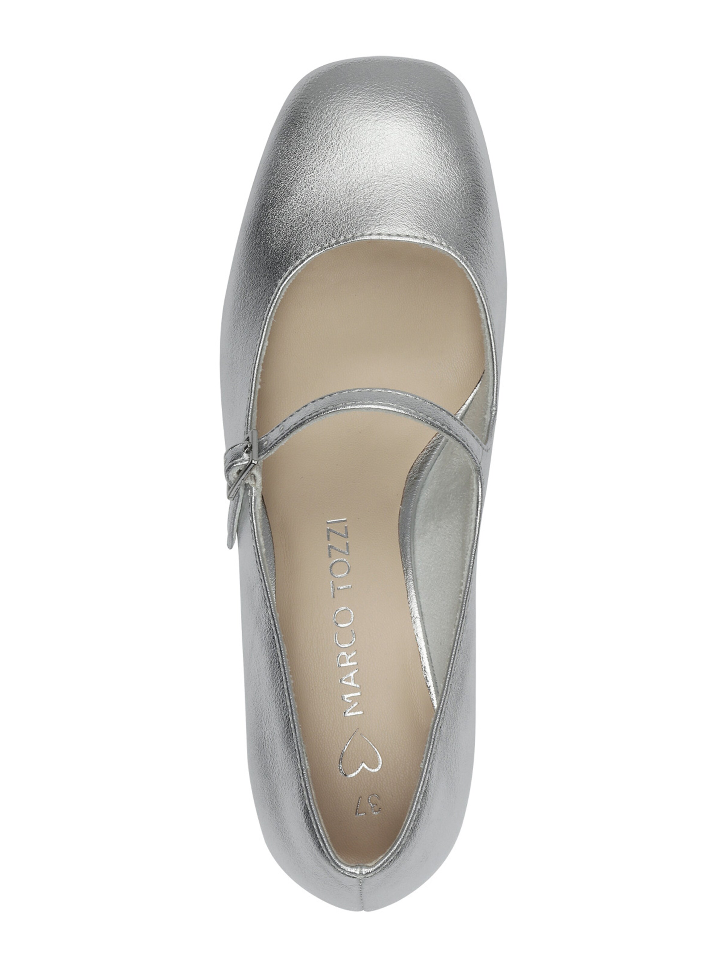 MARCO TOZZI Pumps i sølv