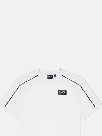 Maglietta di EA7 Emporio Armani in bianco