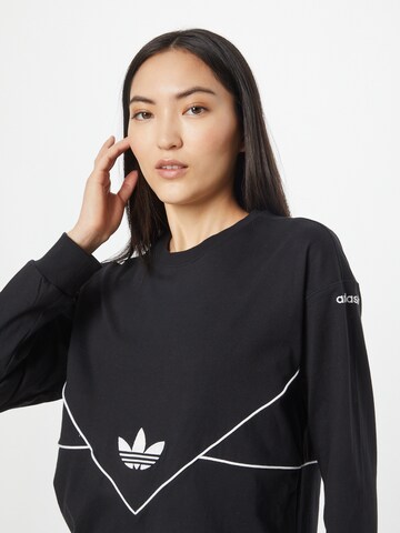 ADIDAS ORIGINALS Koszulka 'Long-Sleeve Top' w kolorze czarny