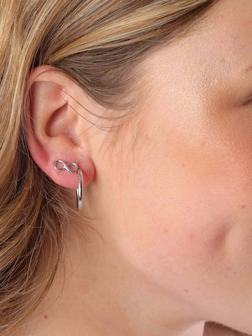 Boucles d'oreilles Lucardi en argent