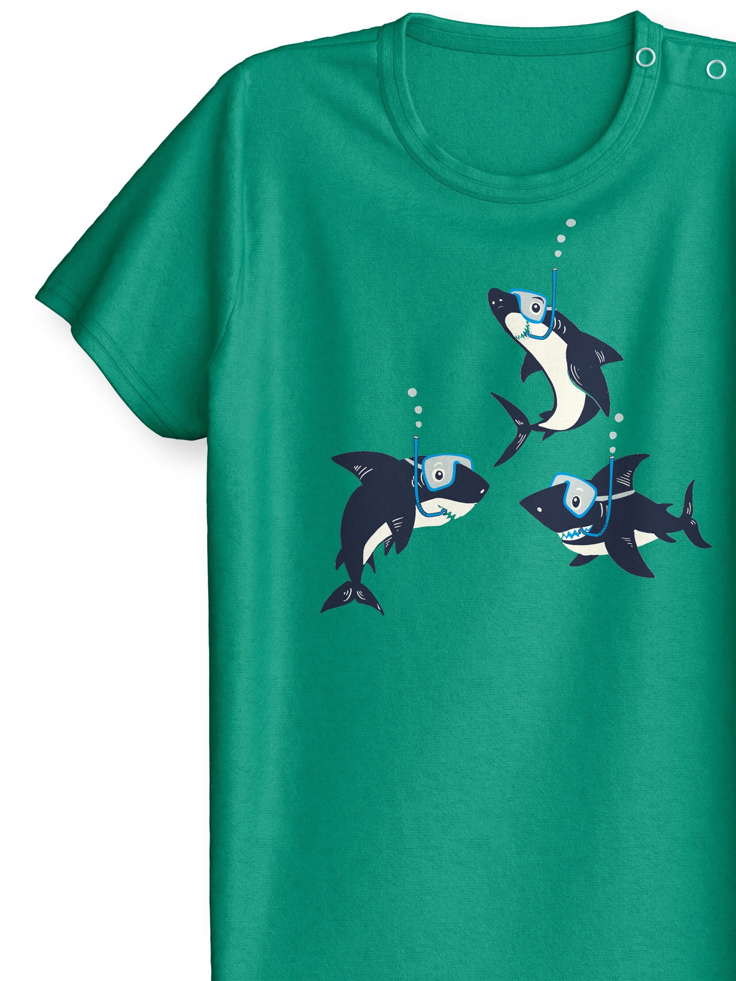 CALIDA Pajamas 'Ocean' in Green