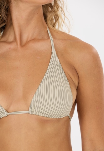 NOU Triangel Bikinioberteil 'Arjana' in Weiß
