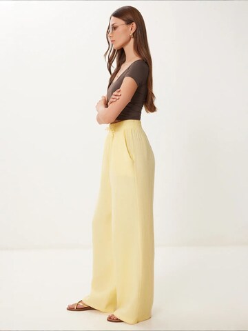 Wide Leg Pantalon 'Hose' Happiness İstanbul en jaune