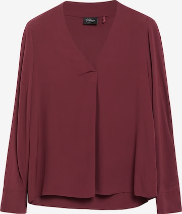 s.Oliver BLACK LABEL Bluse in Rot: Vorderseite