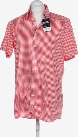 OLYMP Button Up Shirt in XL in Red: front