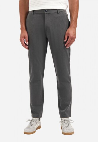 No Excess Slimfit Chino in Grijs: voorkant