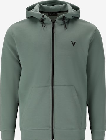 Virtus Sweatjacke 'Taro' in Blau: Vorderseite
