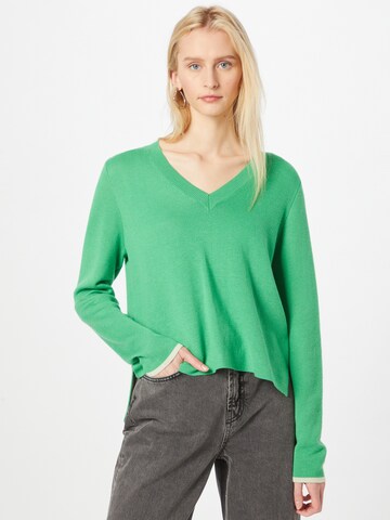 Pull-over s.Oliver en vert : devant