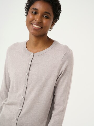 Kaffe Knit cardigan 'KA Lizza' in Grey