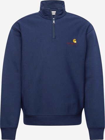 Carhartt WIPRegular Fit Sweater majica - plava boja: prednji dio