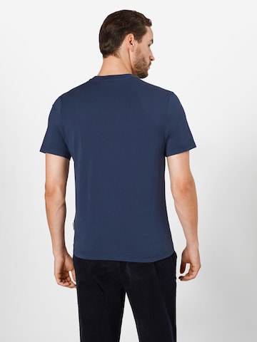 FRANKLIN & MARSHALL Regular Fit Shirt in Blau