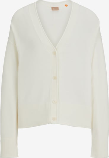 BOSS Knit cardigan in Off white, Item view