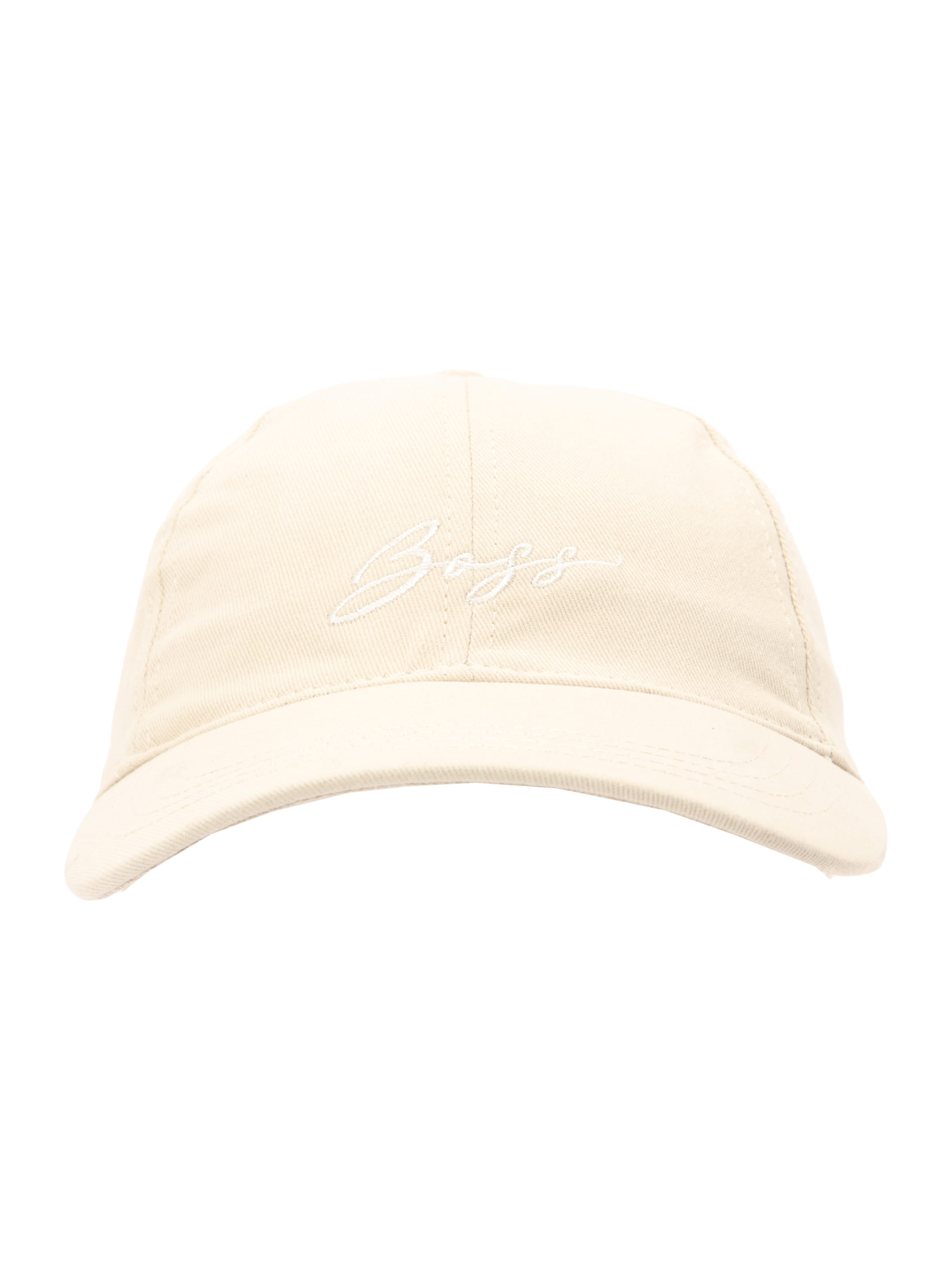 BOSS Casquette 'Lilyan' en beige / blanc, Vue avec produit