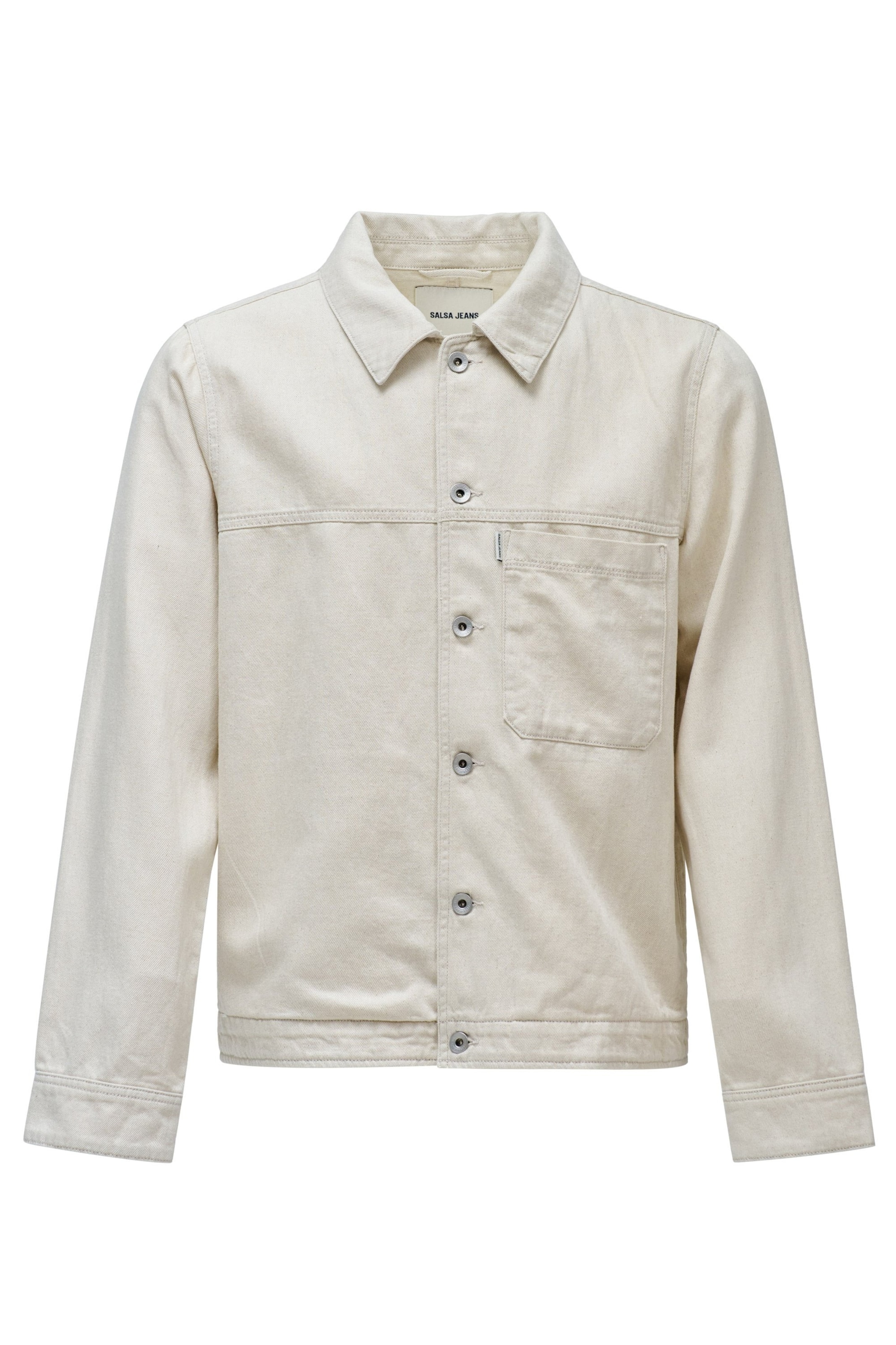 Veste mi-saison Salsa Jeans en beige : devant