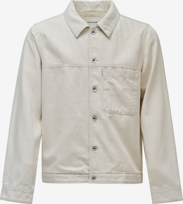 Salsa Jeans Between-Season Jacket in Beige: front