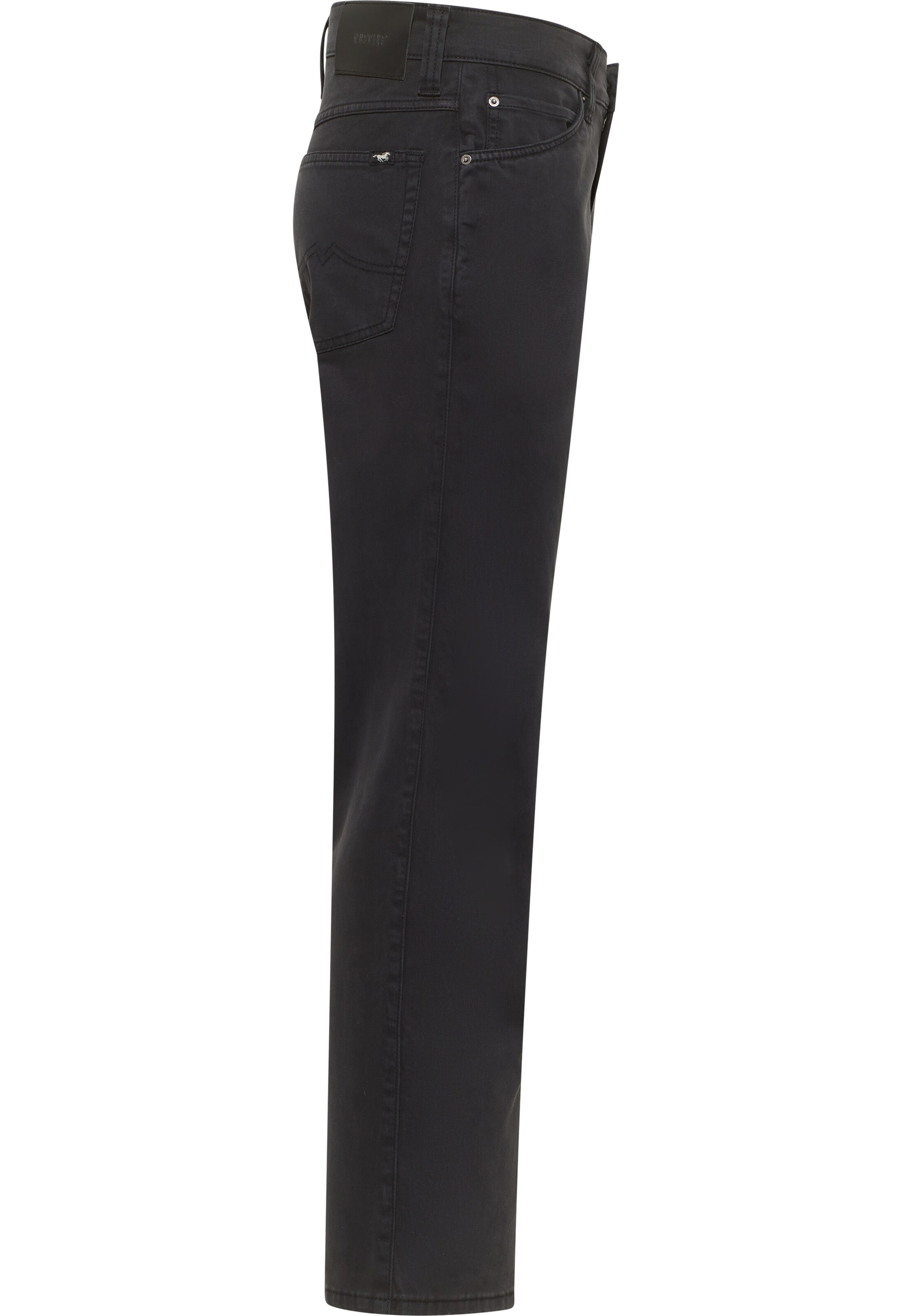 MUSTANG Regular Pants 'Tramper' in Black