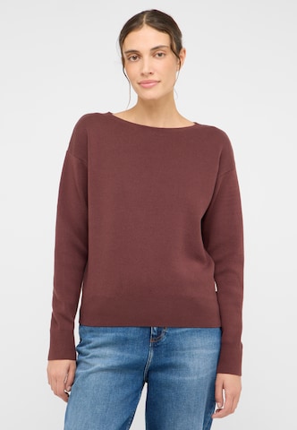 MUSTANG Sweater 'Style Marianna' in Brown: front