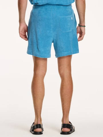 Regular Pantalon 'Evan' Shiwi en bleu