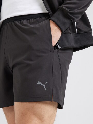 PUMA Szabványos Sportnadrágok - fekete