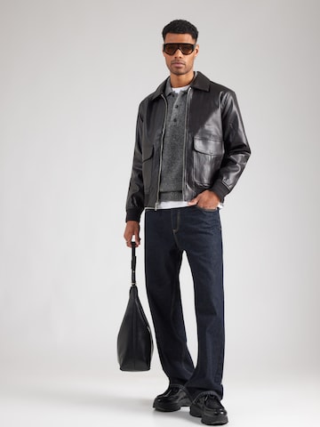 pilka Calvin Klein Jeans Megztinis