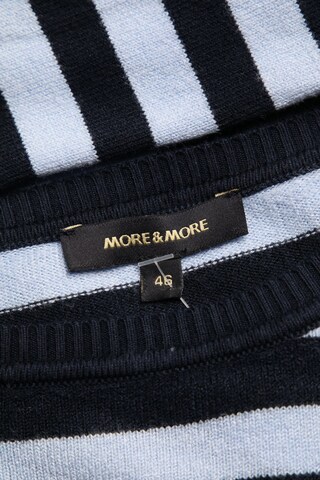 MORE & MORE Sweater & Cardigan in XXXL in Blue