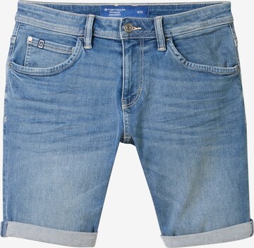 TOM TAILOR Shorts 'Superflex Josh' in Blau: predná strana