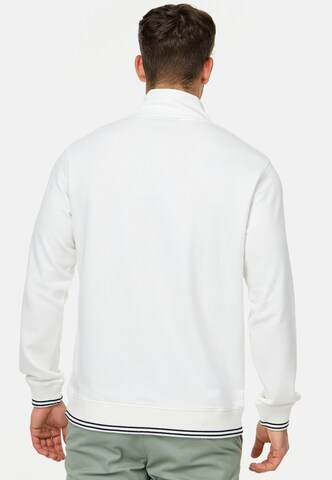 INDICODE JEANS Sweatshirt 'Nate' in White