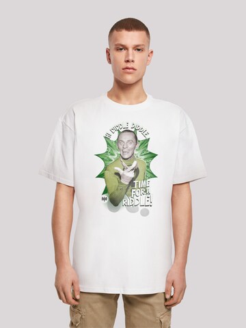 T-Shirt F4NT4STIC en blanc : devant
