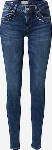 LTB Skinny Jeans 'Nicole X' in Blauw: voorkant