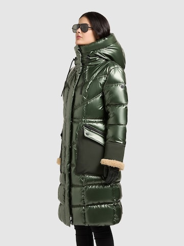 khujo - Abrigo de invierno 'Yitti' en verde