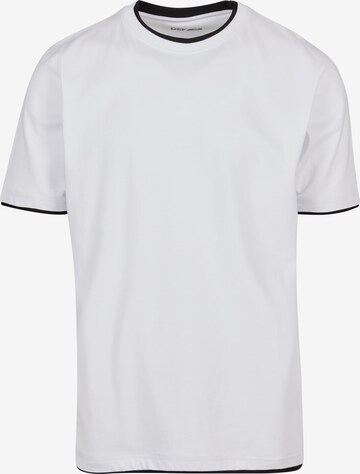 T-Shirt DEF en blanc : devant